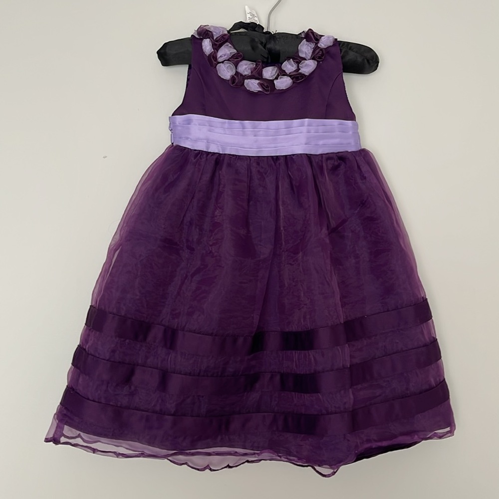 So La Vita Kids Purple Dress Size 2T
